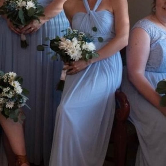 David's Bridal Bridesmaid Dress - Picture 3 of 7